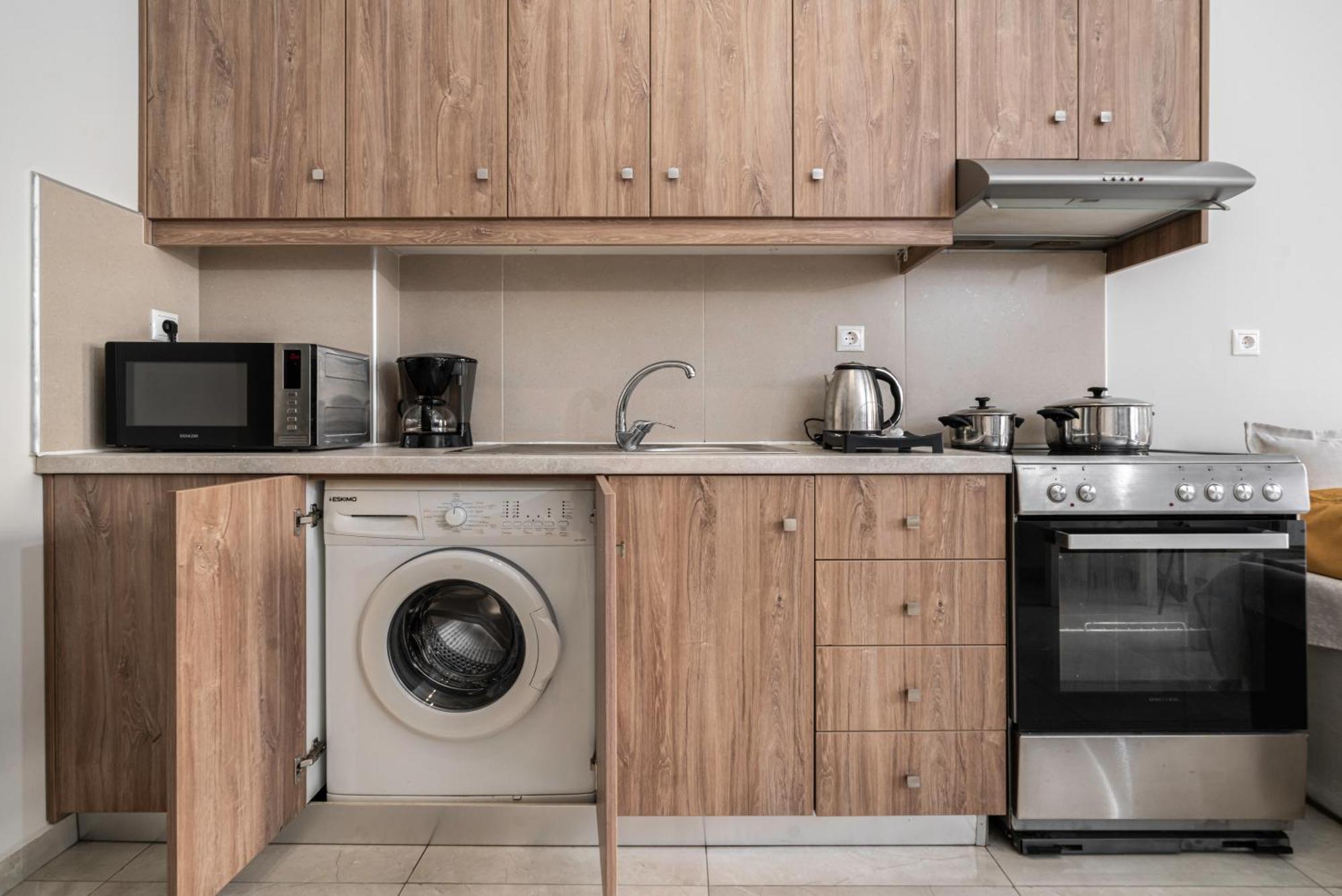 Neon Apartment, Modern, High Quality, Central Apt, Heraklion City Kültér fotó